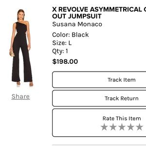 black jumpsuit size large